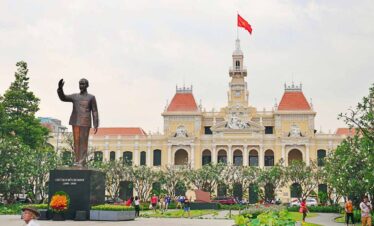 Ho Chi Minh Statue Vietnam.