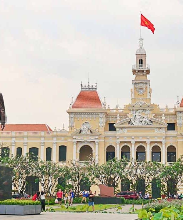 Ho Chi Minh Statue Vietnam.
