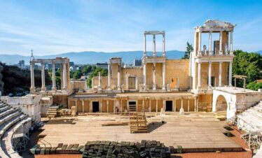 Plovdiv amphitheatre.
