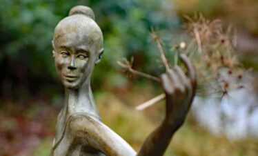 Sculpture garden at Blarney Castle.