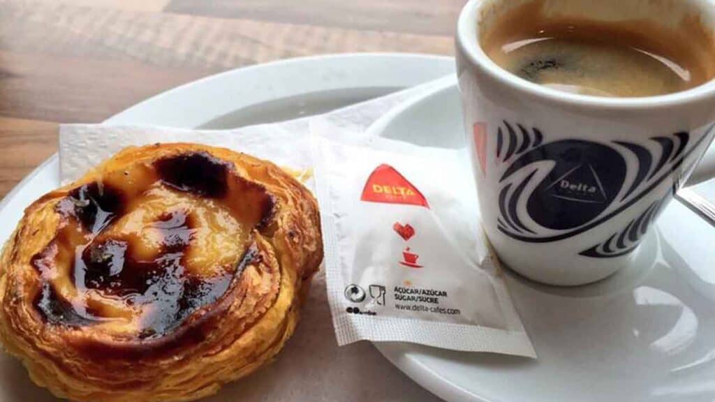 Fresh coffee and pastry at Travel Buddies Holidays café.