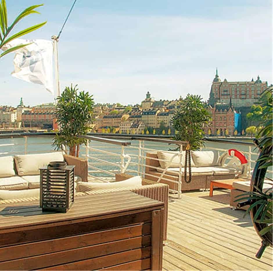 Stockholm Boat deck