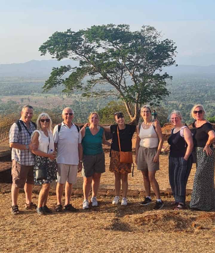 Travel Buddies solo group holidays with some of our travellers on safari in Africa.