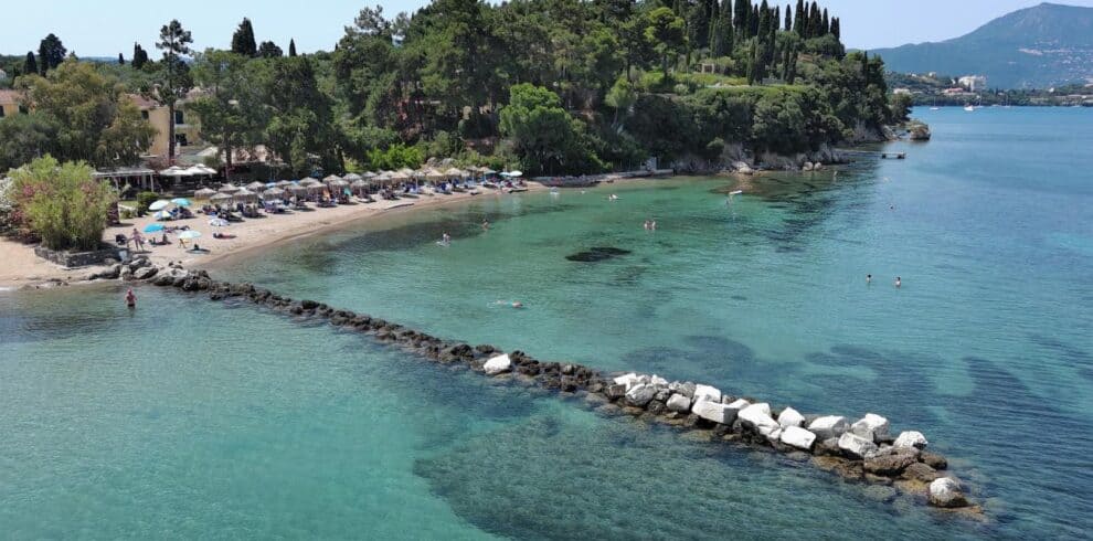 Corfu Kontokali Group Travel SoloTravellers Beach