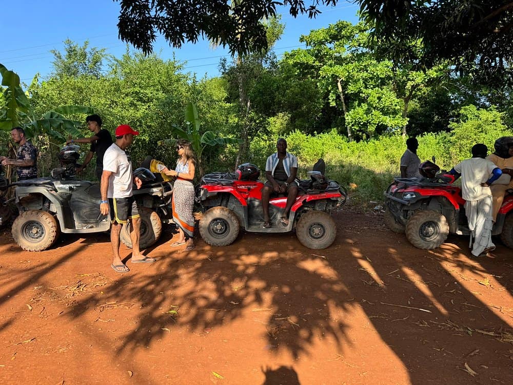 Zanzibar GroupTour QuadBiking Solo Travellers