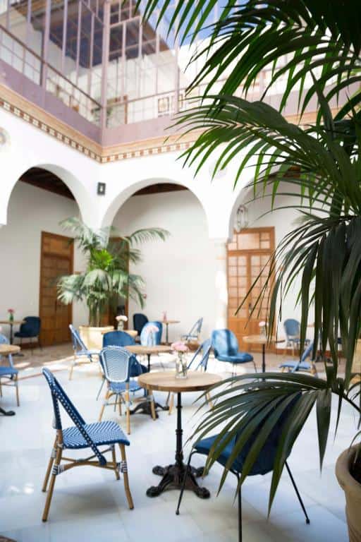 Madrid Seville hotel lobby grouptravel